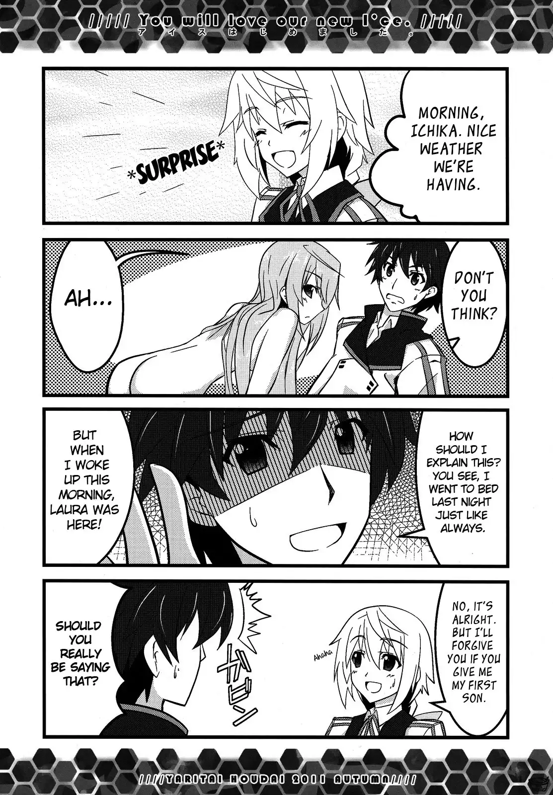 Infinite Stratos - Ice (Doujinshi) Chapter 0 5